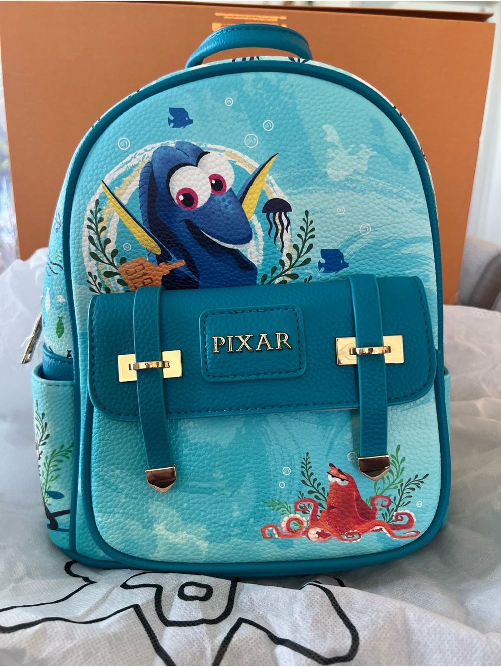 Pixar Dory Mini Backpack in Bright Teal
